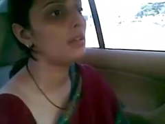 Gujju Indian mom fuck in car